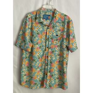 Party Collection By Southern Shirt Co. SSCO Pineapple Shirt Mens Large
